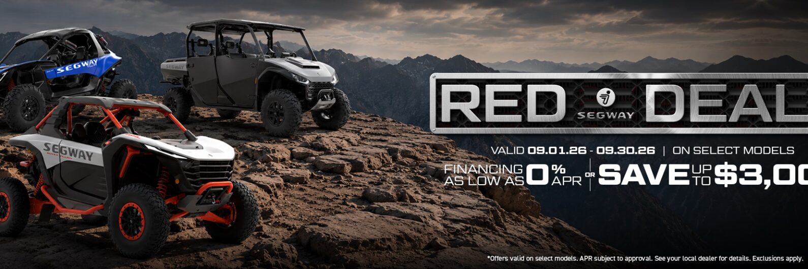 Segway Powersports – Red Deals